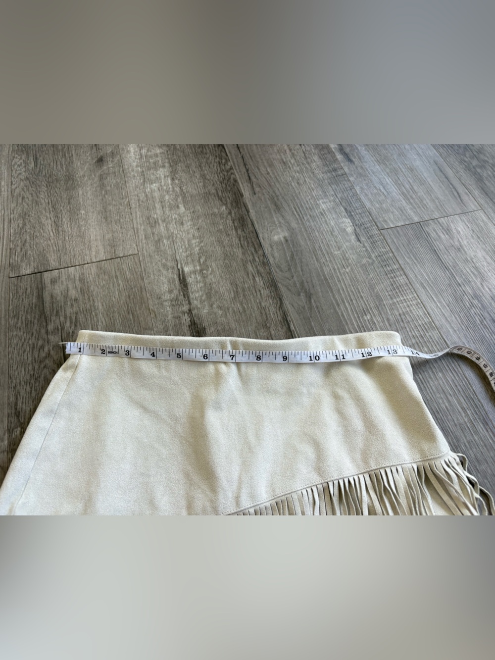 Zara Fringe Mini Skirt S - Picture 4 of 6